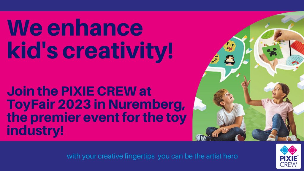 MilanGaba's tweet image. Join us at the Nuremberg toy trade show in February 2023.
We are in the hall 4 - booth F-83
#toyfair #spielwarenmesse #pixiecrewglobal
