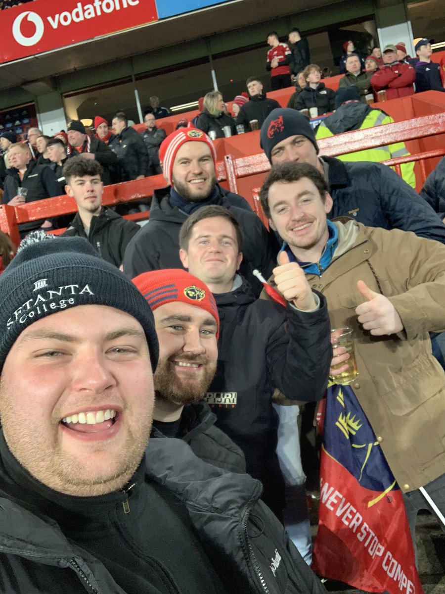 #thomondparkselfie #MUNvLEI