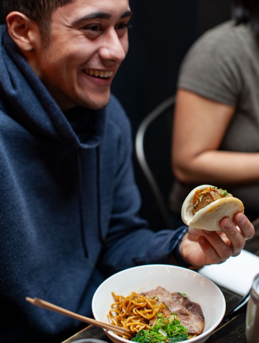 We see a smile over there 👀 It must be because he is eating Ani Ramen on a Monday 🤤

Browse our menu here: aniramen.com/menus/#food