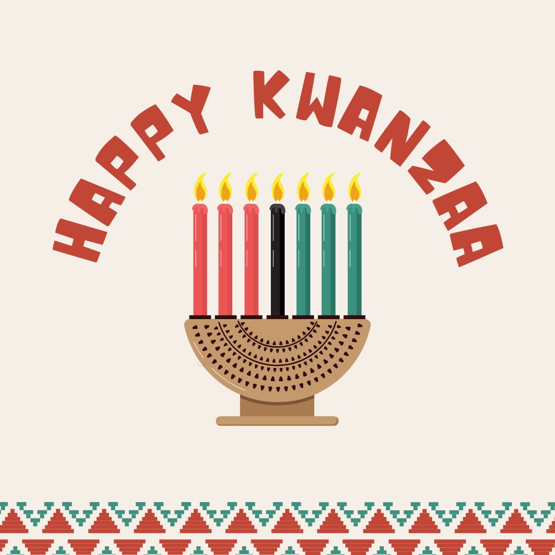 Happy Kwanzaa! 🕯️