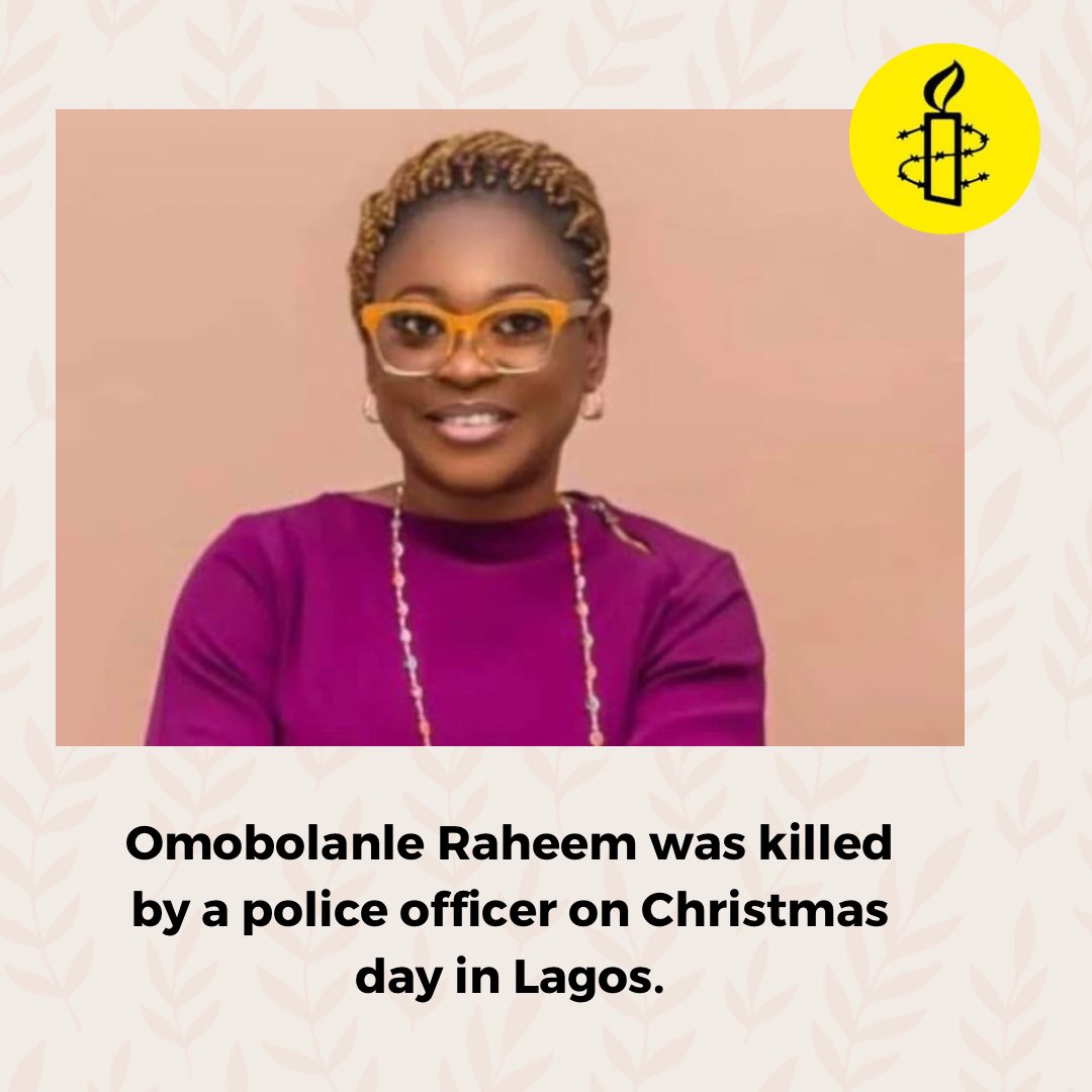 OKANYACELESTINE's tweet photo. Justice for Omobolanle Raheem! https://t.co/76rzckmFoM