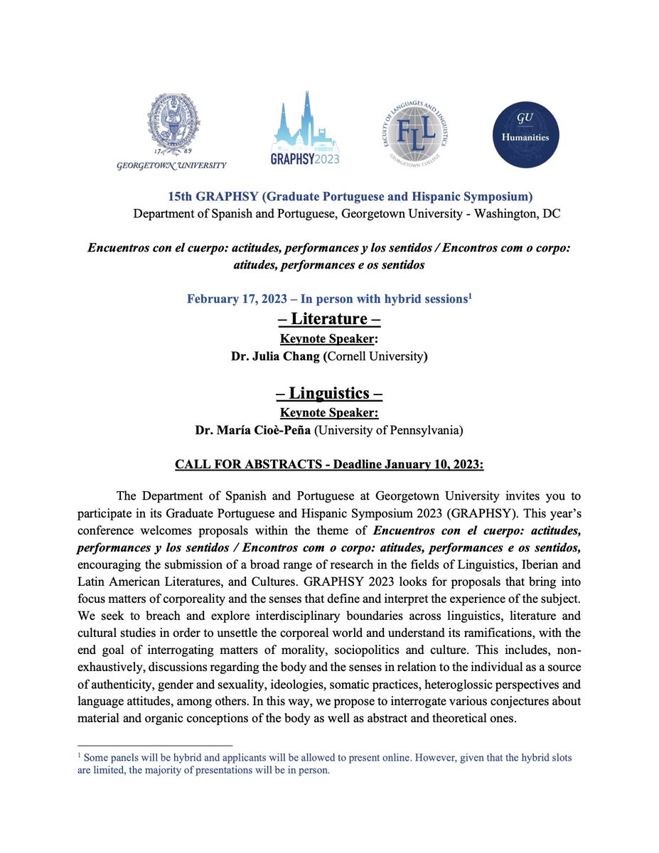 graphsy_gu's tweet photo. NEWS!!: Some panels will be hybrid and applicants will be allowed to present online. Check our new call for abstracts and use the same link to submit your abstract: https://t.co/5WmPjLtjLM https://t.co/wNp3QS8UIS