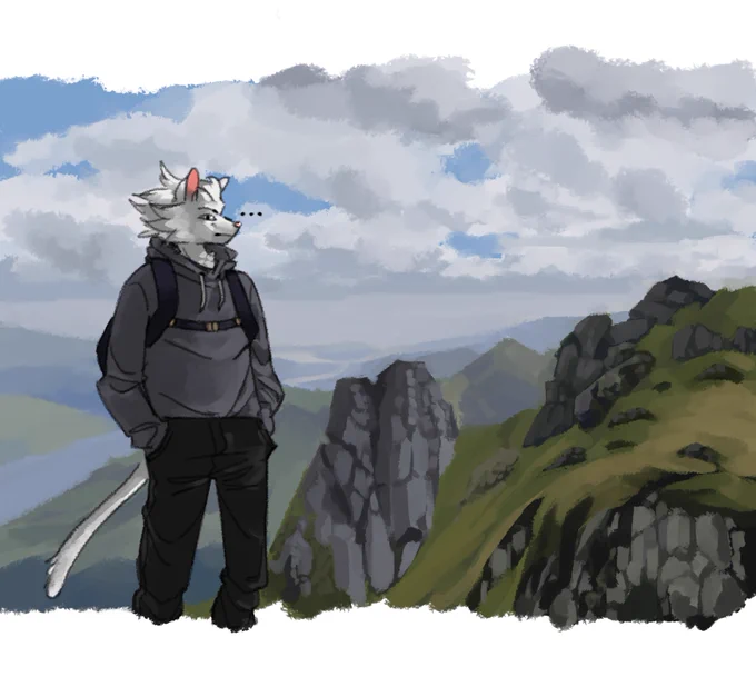 Also if anybody wants a grander sort of artwork, I do offer more detailed BG pieces like these for 300 USD! 100 USD extra for an extra character. I'm a lot more comfortable doing nature-esque BG's. DM me if you're interested! I can accept 2 slots for these... 