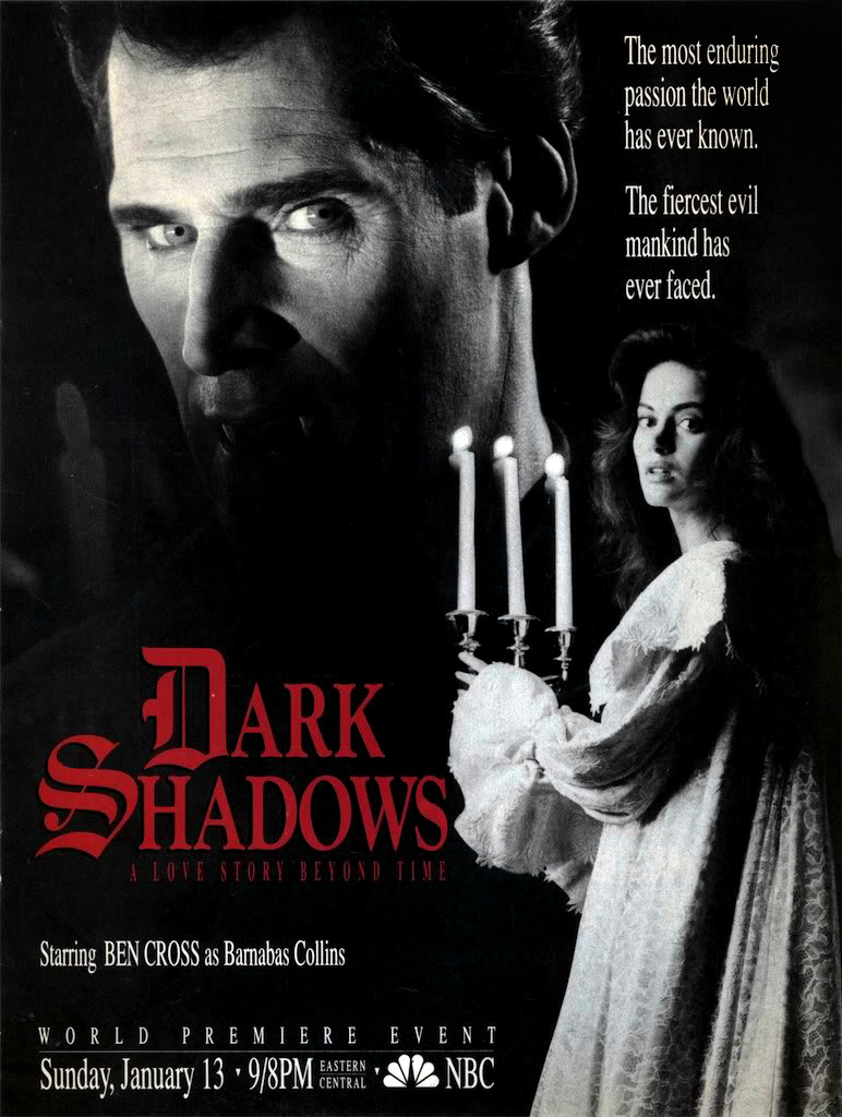#DarkShadows Pilot Ad (NBC, 1991) #JoannaGoing #BenCross #DanCurtis