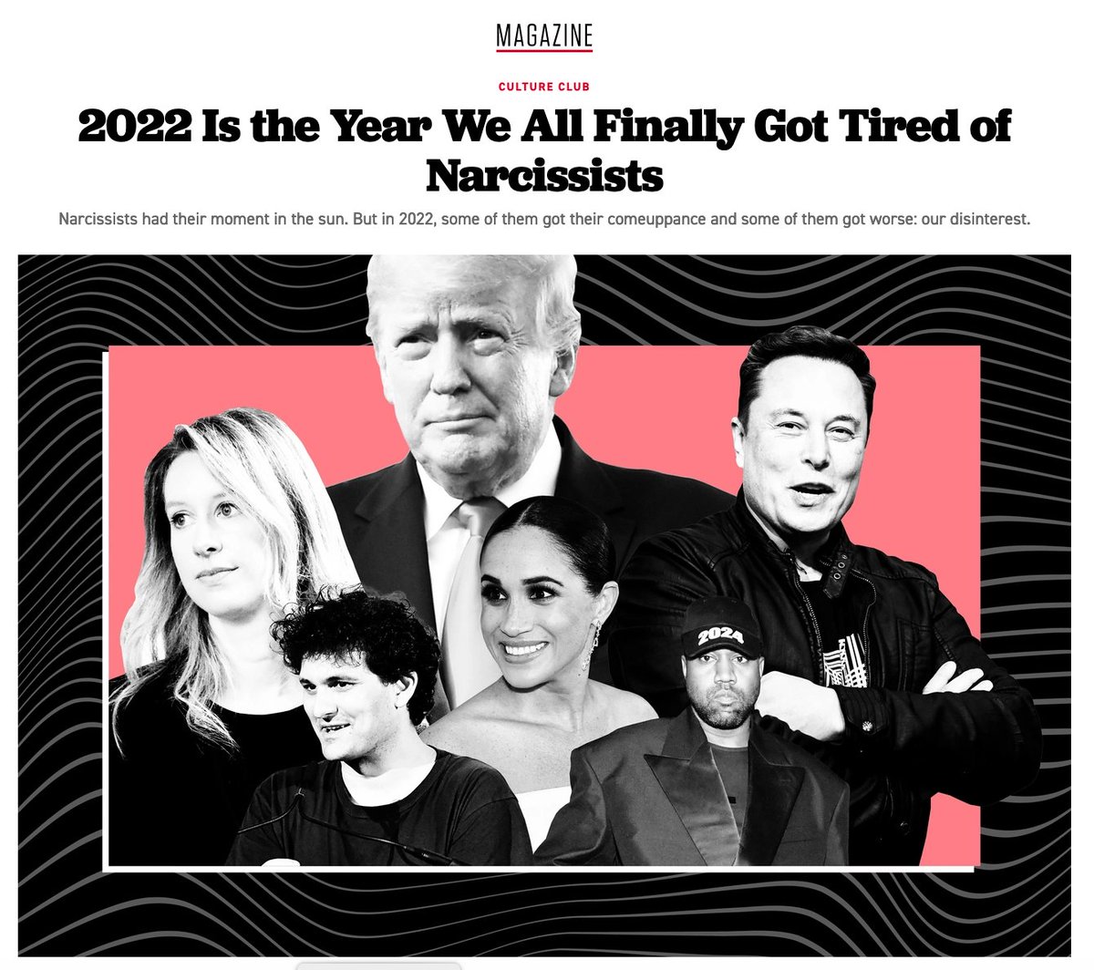 KirstenPowers's tweet photo. WTH @politico -- There is literally no planet where Meghan Markle belongs with this group of people. A Black woman standing up for herself does not equal "narcissist." The unhinged hatred directed at her really does kind of prove her point doesn't it. https://t.co/4Eism0OUOy