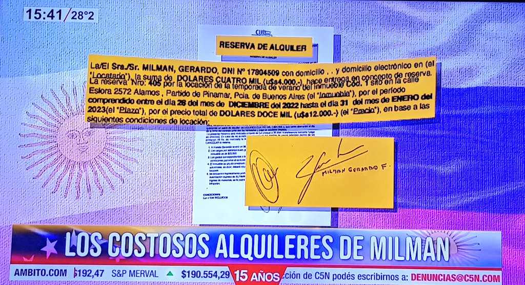 Kari_Argenta's tweet photo. #PROladrones
Con la tuya Mabel:
#Milman
Alquilaba un Dpto en CABA por 1.300 dólares x mes en efectivo.
Alquiló una chacra x 37.000 dólares.
Como si fuese poco alquiló una casa en Pinamar por 12.000 dólares x 1 mes de vacaciones, ganando como diputado sólo 381.000 pesos x mes. https://t.co/oJOndqto3O