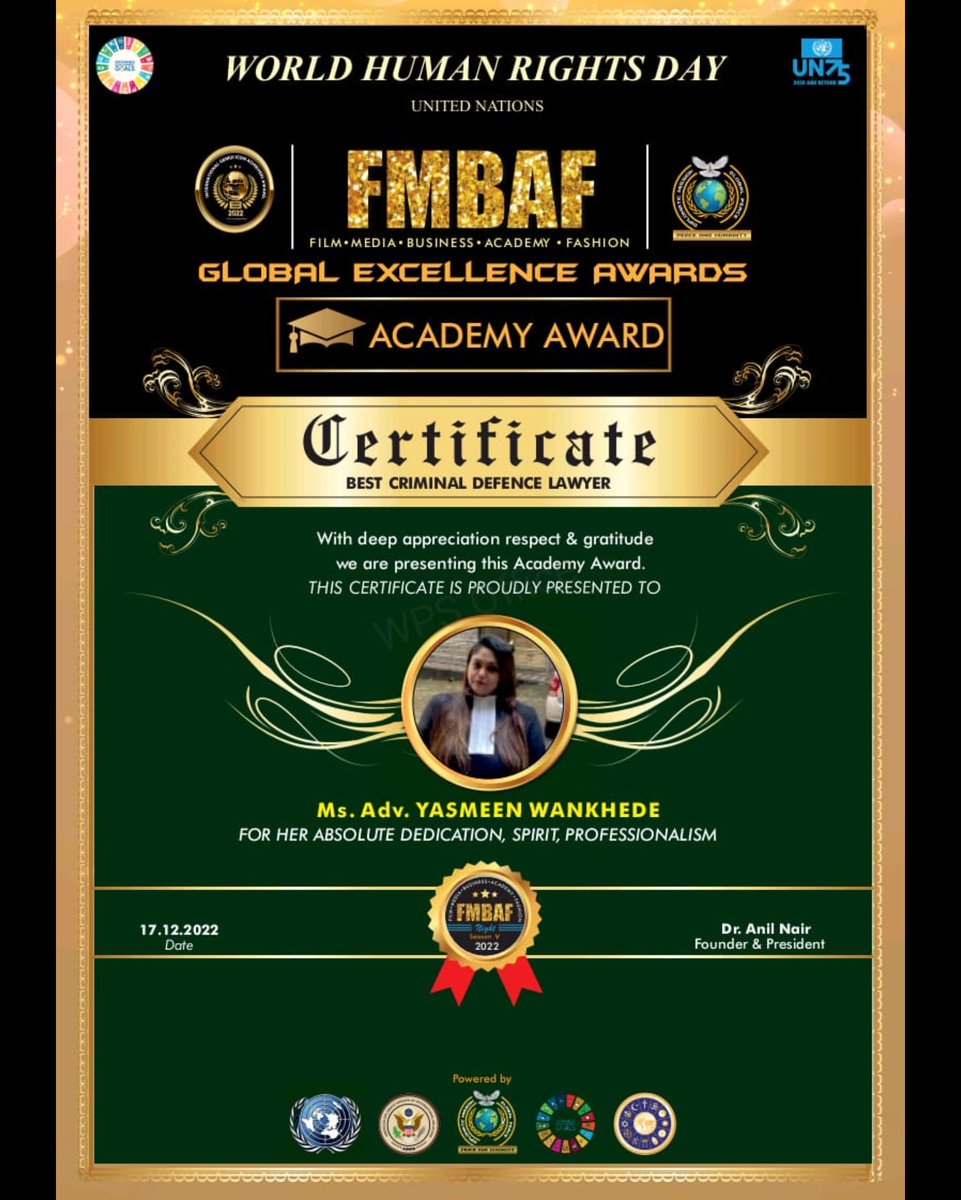 Gratitude for the honour.The real work is in our actions.Belive in urself.#indianlaw# #womenempowerment #justice.Stand with dignity and courage that's the motto.Never give up righteous cause.Jai Hind