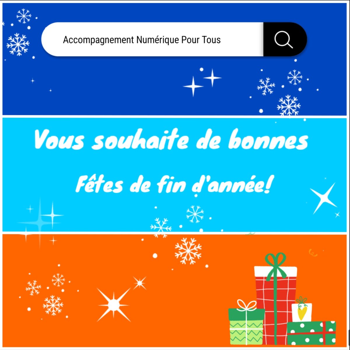 PourNumerique's tweet photo. #numerique Joyeuses fêtes de fin d'année à vous 🎄🎄🧑‍🎄🎉 https://t.co/rdrTxYdOlN