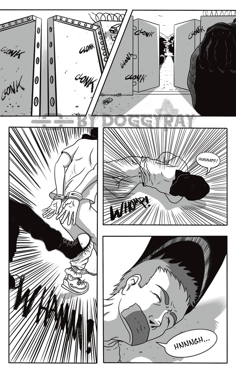Doggyray1's tweet photo. Page 2 of “The Prisoner“
Please don‘t kick your subs in the back of the knee! It is just a comic. Play safe and sane 😉
#ThePrisoner #Prisonplay #GayArt #BDSM #Bondage #Gay #BDSMComic https://t.co/IImnzpqCzt
