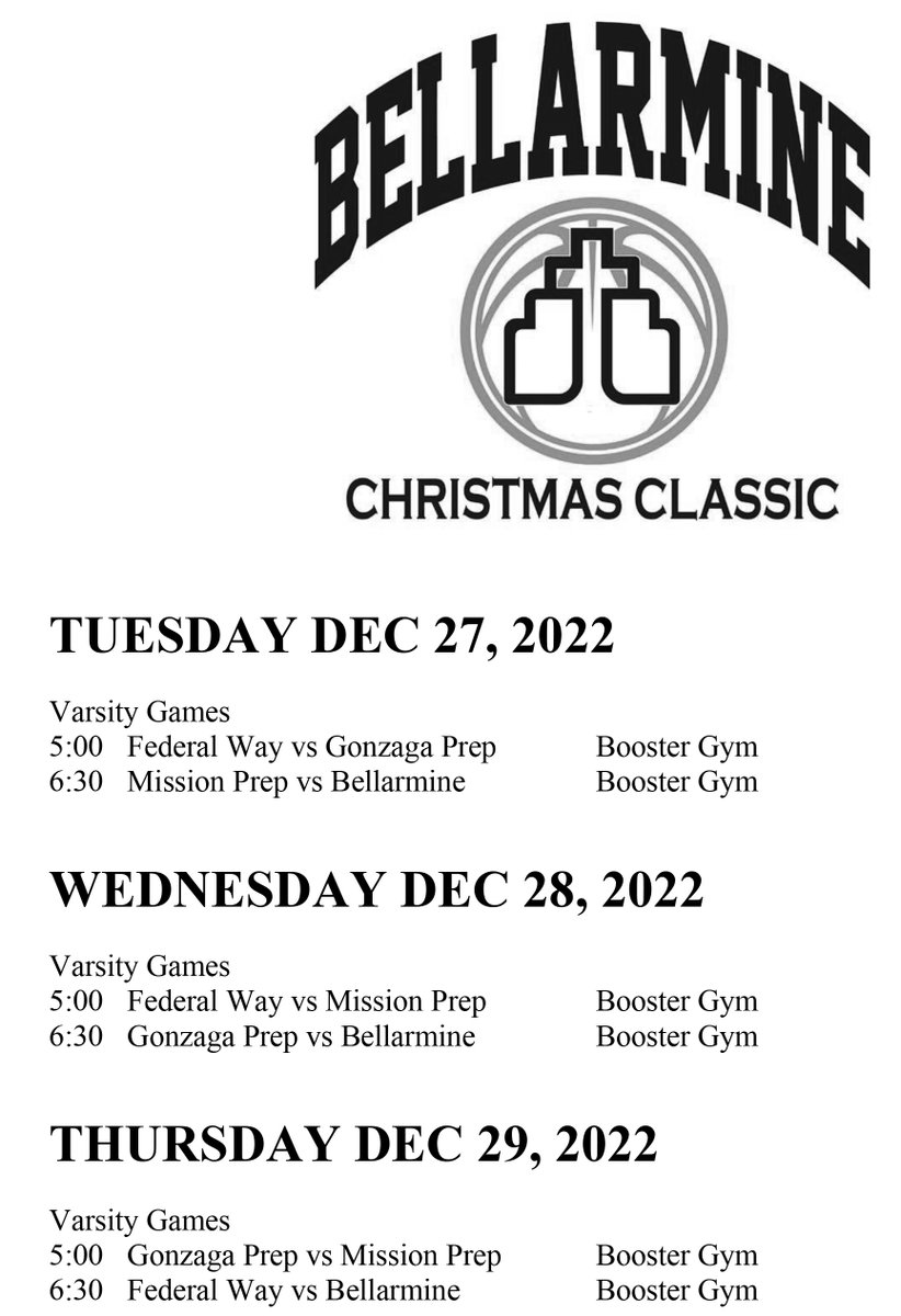 Bellarmine on Twitter: "The Bellarmine Boy's Basketball team is hosting