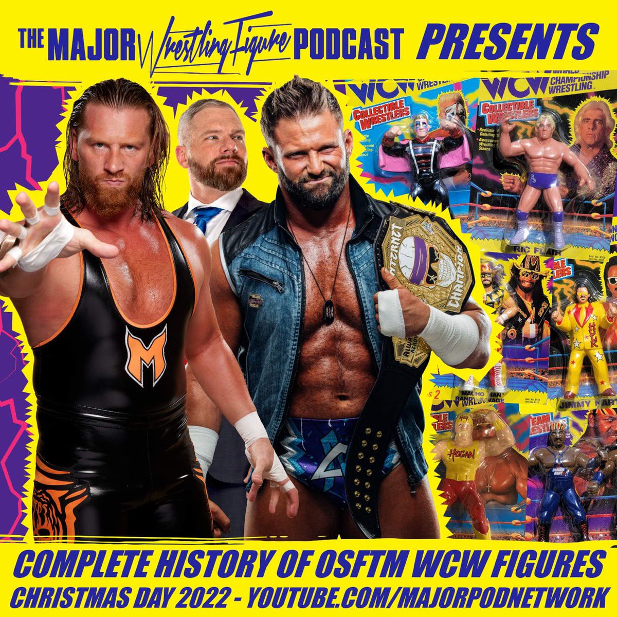 MarkSterlingEsq's tweet photo. This year's @MajorWFPod Holiday Special episode is AVAILABLE NOW!

The Complete History of Original San Francisco Toymakers (OSFTM) WCW vinyl figures (1995–1998)!

Watch: https://t.co/xdBObSp5qW
Listen: wherever you get your podcasts!

@MajorPodNetwork #ScratchThatMajorItch https://t.co/xcyi4t7biC