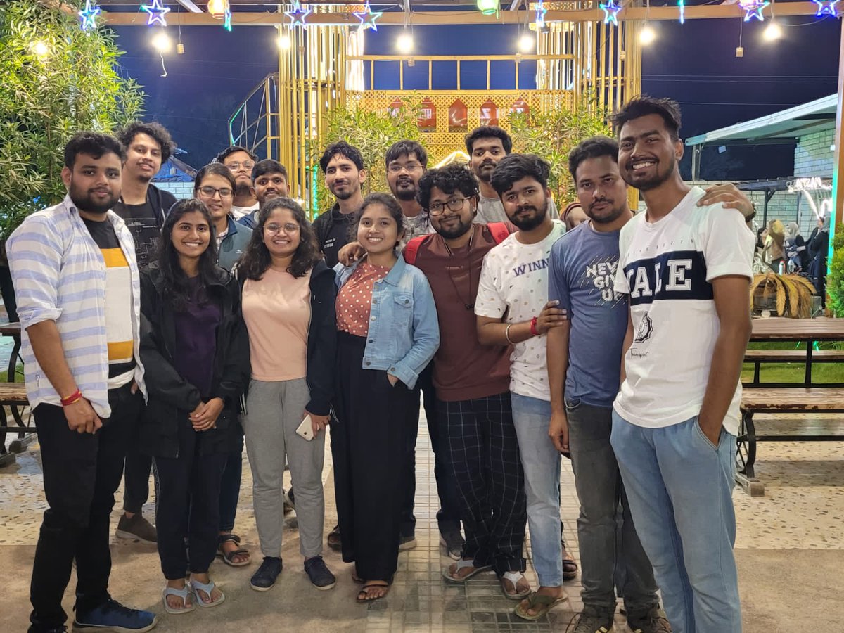 aditya_phy's tweet photo. Taking birth on the same day as Jesus may give a lot of moral pressure to the person. This is not the case for HIM... @ranjan_liku ...
How to say thanks for the BIRTHDAY treat I never learnt, with @Munendr36090449 ,@LalitKJena219, @iithabhinav https://t.co/6GT7AowTsu