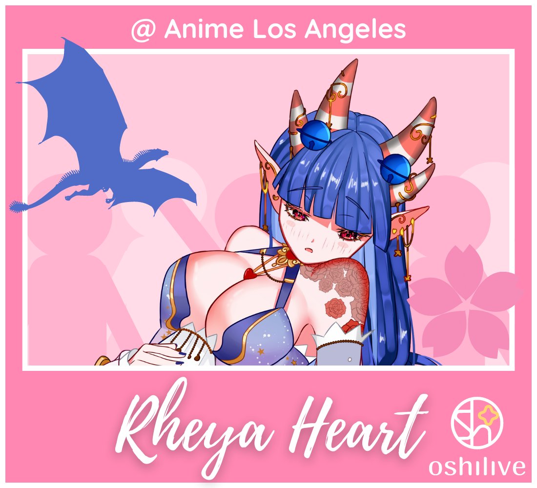 Oshi_Live's tweet photo. Look out for @rheyaHeart at ALA on Saturday afternoon! https://t.co/FDX5q4ExyL