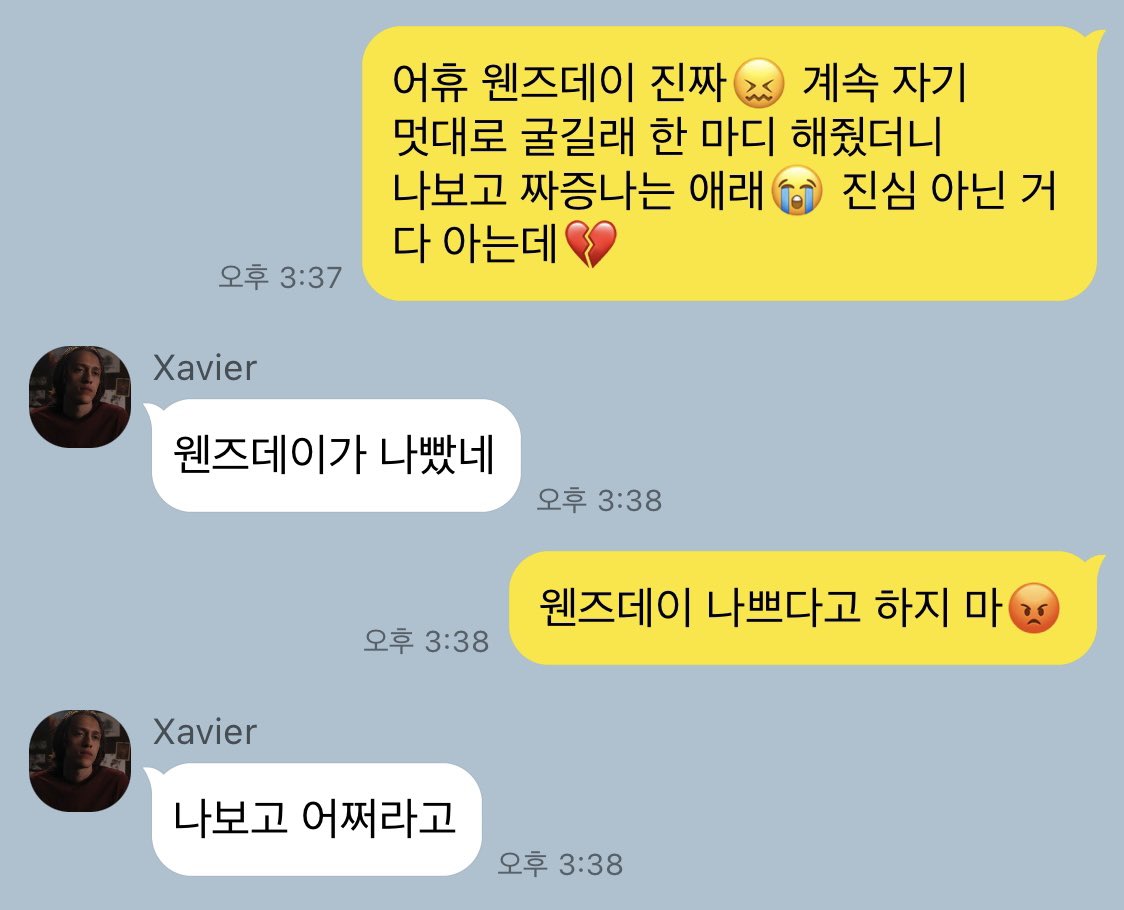 웬즈데이 카피페 tweet media