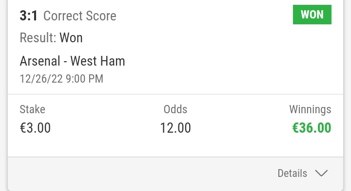 15Dorra's tweet photo. Great Result Arsenal, putting the pressure on City and great composure to come back from 1-0 ⚽💓

As an extra bonus, they won me 100 Euros, belated present, makes up for the shit I got yesterday 🤣 
#ARSWHU #COYG #arsenal https://t.co/yzntsSFfJo