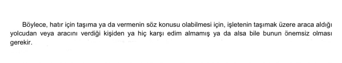 OguzAlperOktem's tweet photo. Hatır taşımacılığı yargının en üst makamına göre bir bedel (edinim) karşılığında yapılabilir. Önemsiz, hatır için bir bedel olması kaydıyla. Eyüp Aksu, güzel hatırın için sana 80TL'ye döner ısmarlayayım. Hem hatır taşımacılığını hem de Yargıtay kararını bir kez daha anlatayım. https://t.co/YAKdInhGzq