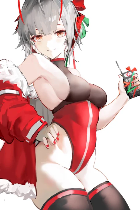 Hello resident late and inconsistent artist here. I forgot about the jingleballs holiday#アークナイツ  #明日方舟 #Arknights 