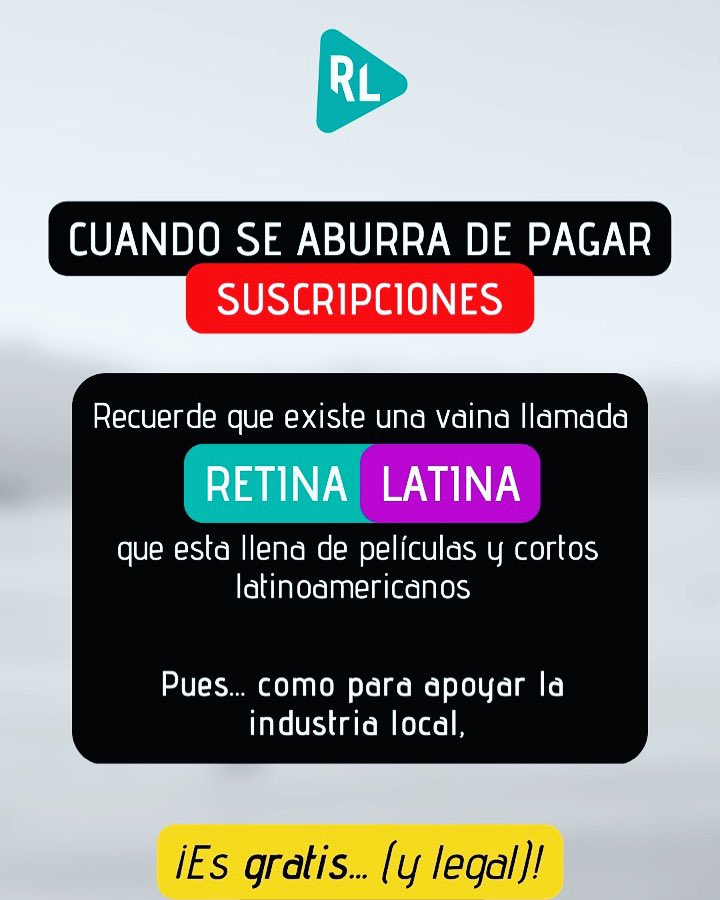 Dir. de Audiovisuales, Cine y Medios Interactivos tweet media