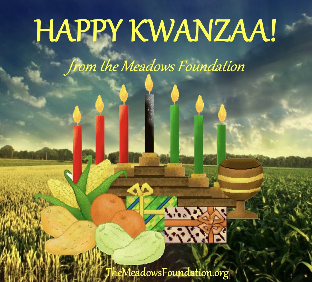 TheMeadowsNJ's tweet photo. 🌽🍎 May the year ahead bring BOUNTY &amp; JOY! 🎁
#TheMeadowsFoundationNJ #Kwanzaa #njhistory https://t.co/nDKZlSQe53
