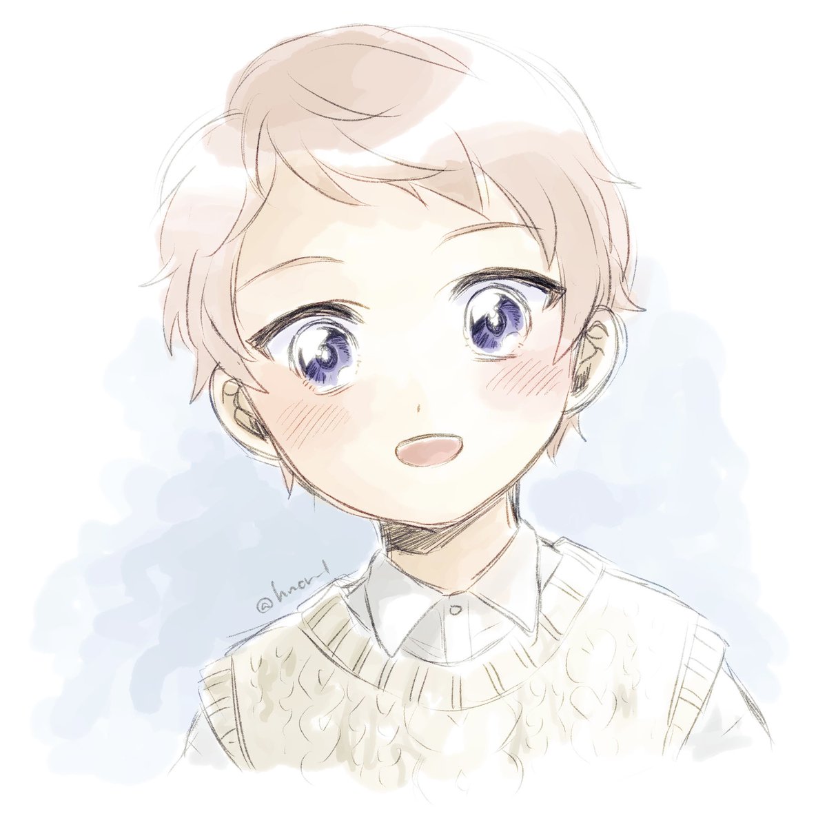 「「〜くん、あのね」特に深い意味はないショタの落書き。 」|Rayのイラスト