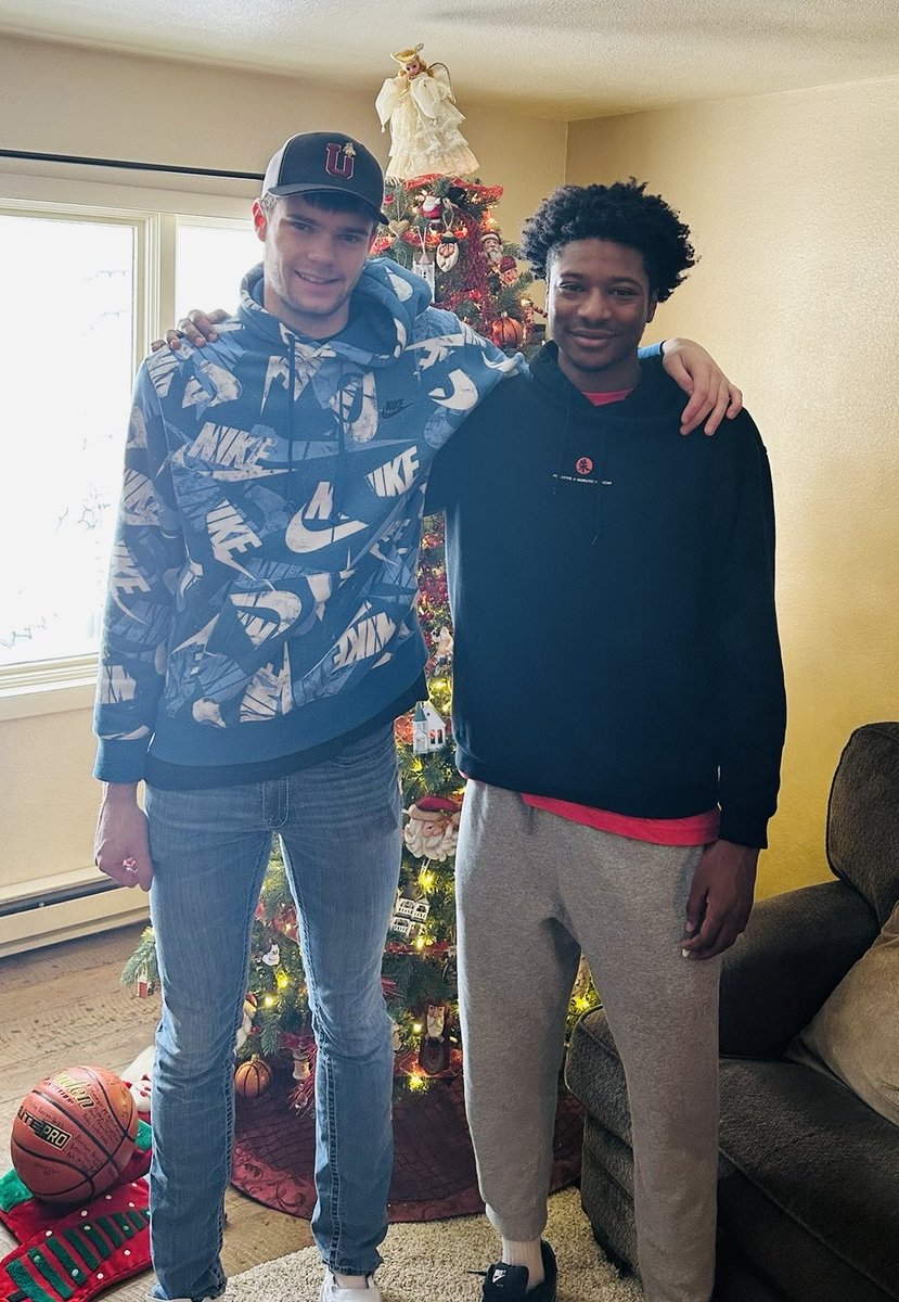 In the blink of an eye they’re back to practice. It was fun having Rhett’s teammate join us for Christmas.