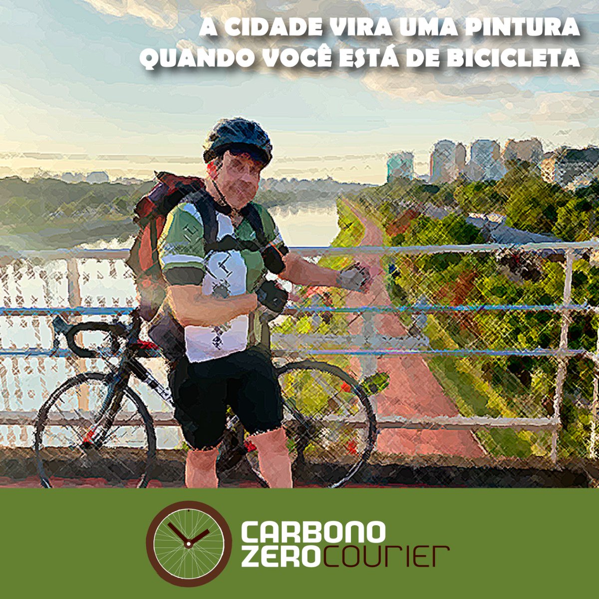 NelsonPintodeC1's tweet photo. Pedalar pela cidade te deixa em contato com o vento, te faz apreciar mais um pôr do sol, a vegetação ainda preservada. É como se você se sentisse parte de uma grande pintura.
Eu sei, estou muito poético, mas é que eu realmente gosto muito de andar de bicicleta pela minha cidade. https://t.co/ZPNk2EYqeU
