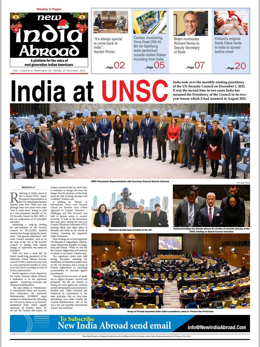 IndianStarLLC's tweet photo. Stay up to date with the news from India and its diaspora all over the globe with our weekly newspaper.
#diaspora #indiansinuk #indiansincanada #business #indianamerican #diaspora #indianexpats
#Pravasi #Indiansabroad #NRI

Read our Weekly E-paper ⤵️
https://t.co/qNXMkODwEt https://t.co/73s7VrlGgT