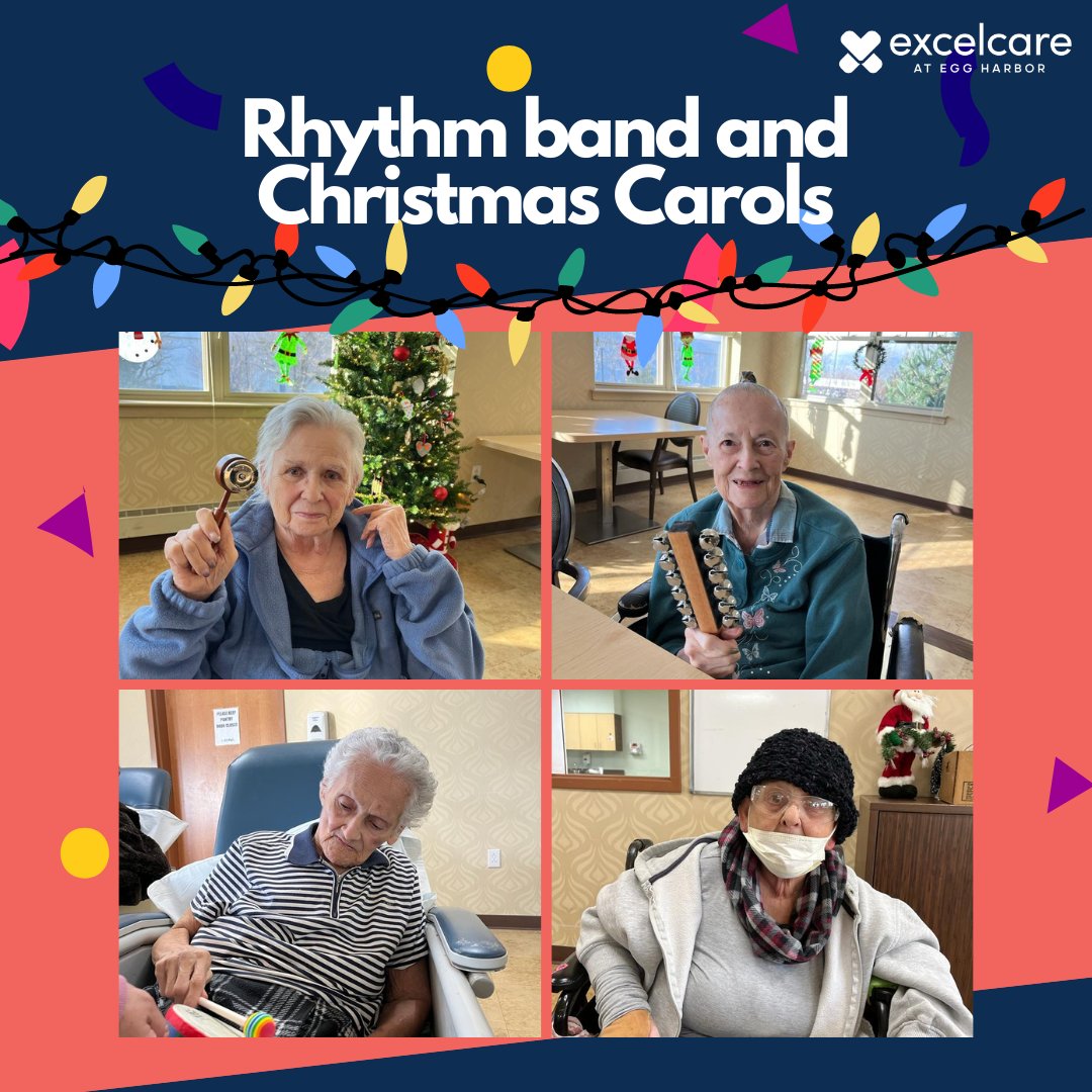 ExcelEggHarbor's tweet photo. Our residents at ExcelCare Egg Harbor had an amazing time as we had arranged Rhythm Band and Christmas Carols.

#RhythmBand #christmascarols https://t.co/stRiWk9D9u