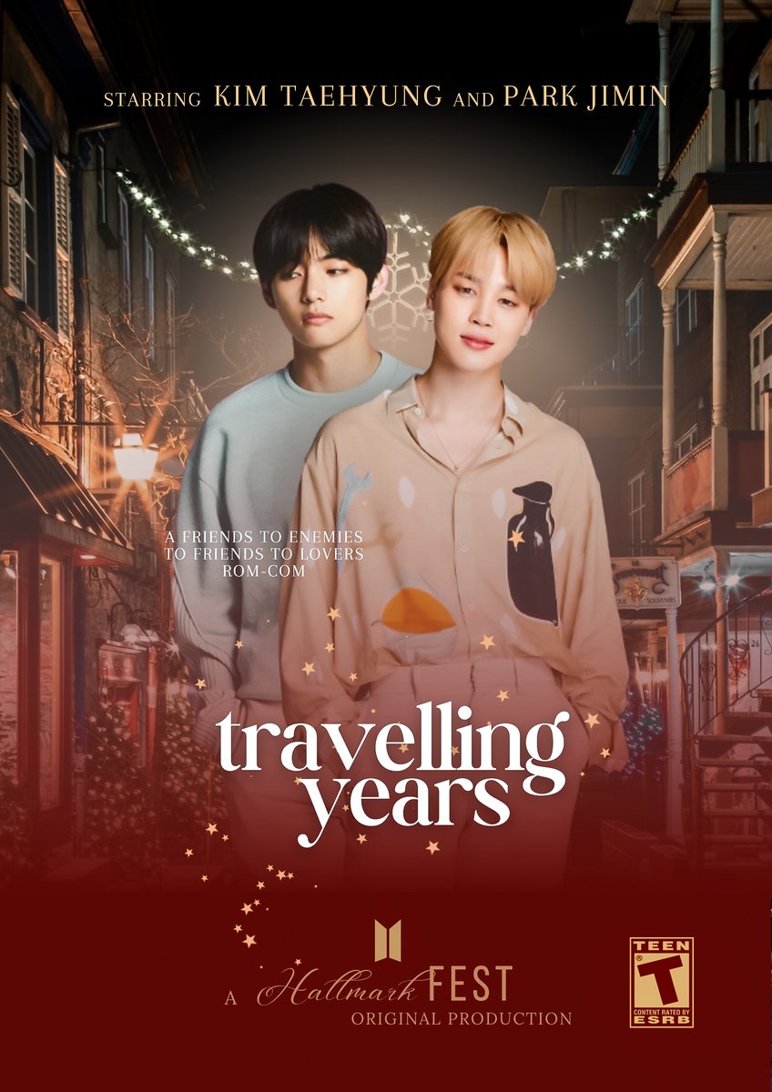 BtsHallmark's tweet photo. ✨SFW✨

travelling years 

🎄#VMin, #MinTae

🎄Tags: Bickering, Small town, Misunderstandings 

https://t.co/67yo6Rd3Y9 https://t.co/vQZ2DUf48w