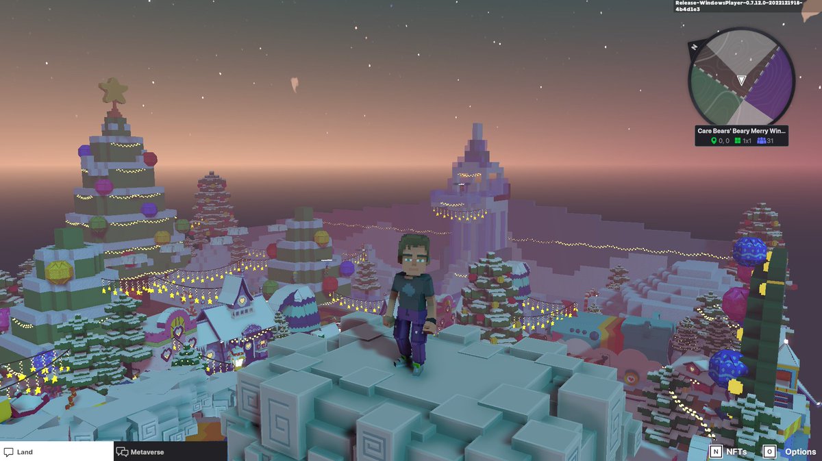 kakami1324's tweet photo. @TheSandboxGame @carebears I found a @carebears blue construction worker in Merry Beary Winterfest! 👷🐻 #SeasonsGreetingsTSB https://t.co/VCuSyln0om
