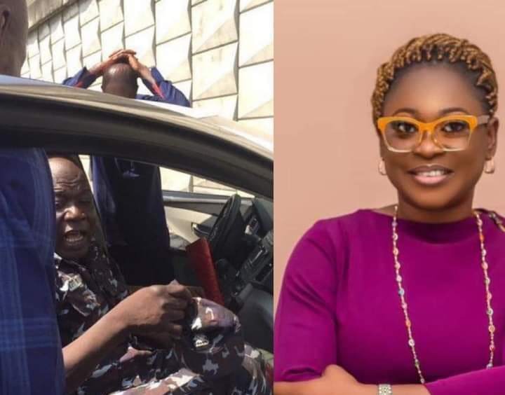 LAWYERTUNDE's tweet photo. Mrs. Raheem Omobolanle a defenceless Nigerian was shot dead by an armed Police officer at Ajah yesterday on her way from a church service with her husband. What a pity. 

I am not surprised. I have been harassed and pushed down by the Police at the entrance of SCID Panti https://t.co/H8WhNTkIEL