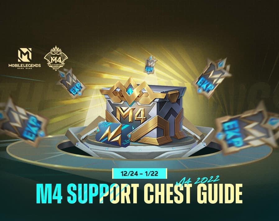 Mobile Legends: Bang Bang on X: M4 Support Chest is now available