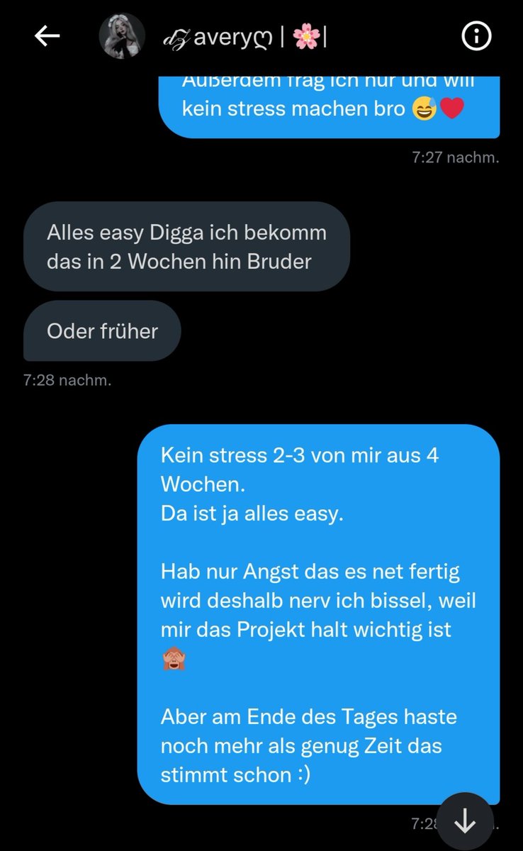 So geht der ganze Spaß dein weiter,... Mir wird versprochen es geht schnell BLAH BLAA BLAAAH...