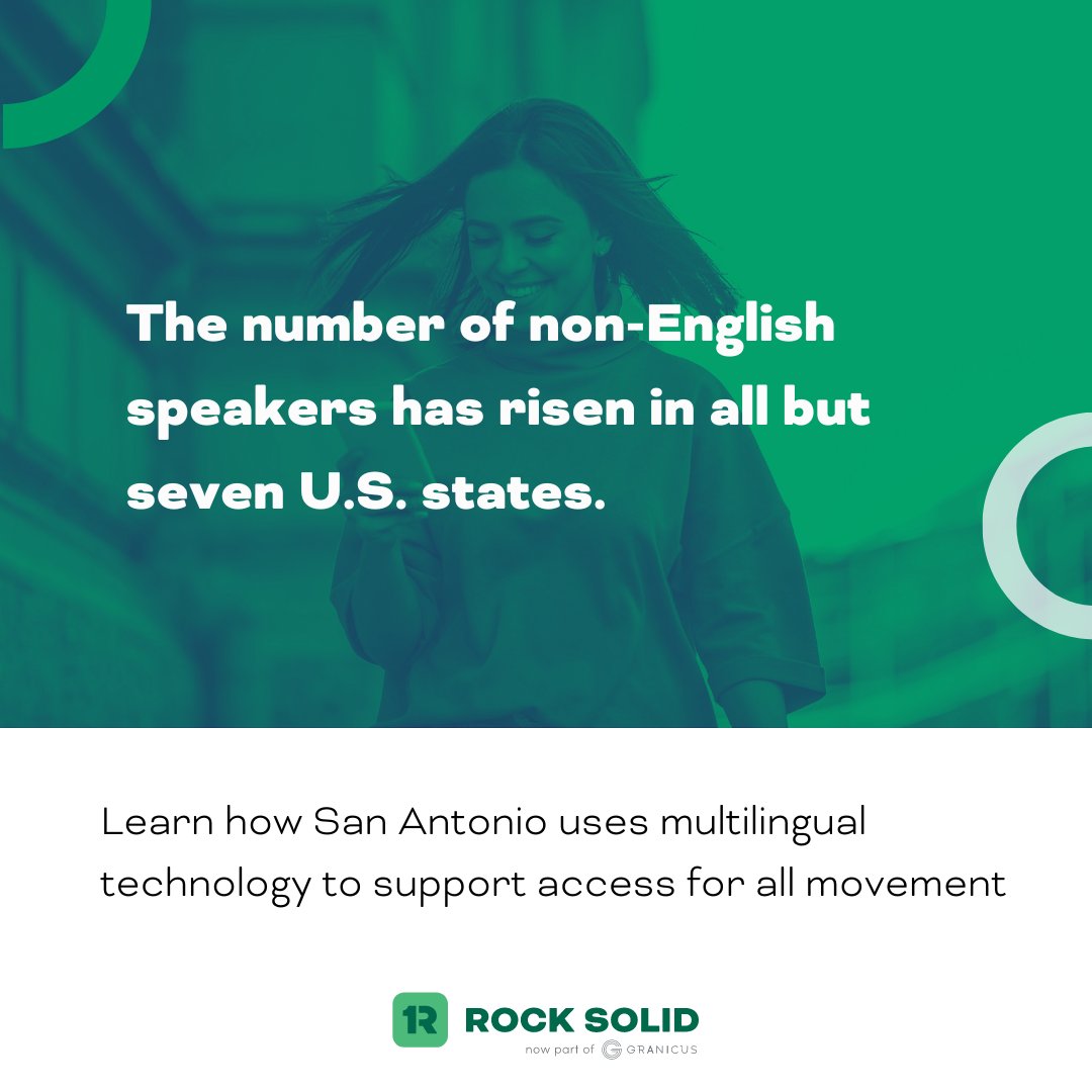 In our full report, read how cities like San Antonio, TX are early adopters of multilingual engagement.  

Download Full Report
⬇️⬇️⬇️

hubs.la/Q01vMSRH0