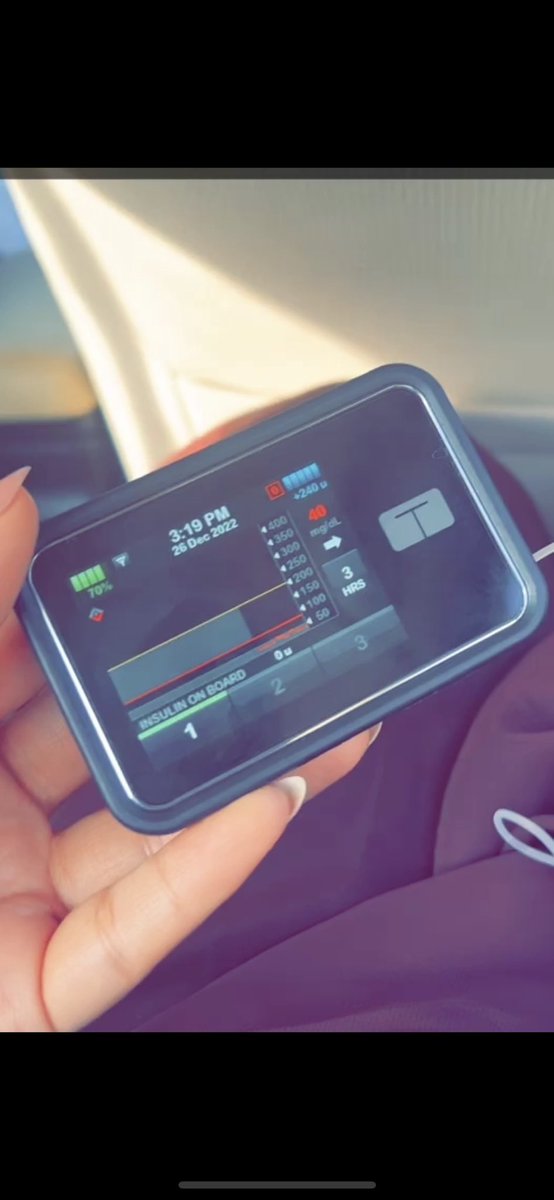 DiabeticDiary1's tweet image. الحمدلله وبعد انتظار دام مايُقارب 7 سنوات ، ركبت اليوم مضخة انسولين بنظام الحلقة المُغلقة ⭐️🪄 

Control-IQ advanced hybrid closed-loop technology

سعيدة جدا وانا اشارككم الخبر👏🏼👏🏼الله يجعلها بداية سنة سعيدة علي وعليكم يارب.✨💜

Say Hi to my new baby 👧🏽♥️💕
#tslimx2
#سكري_الان