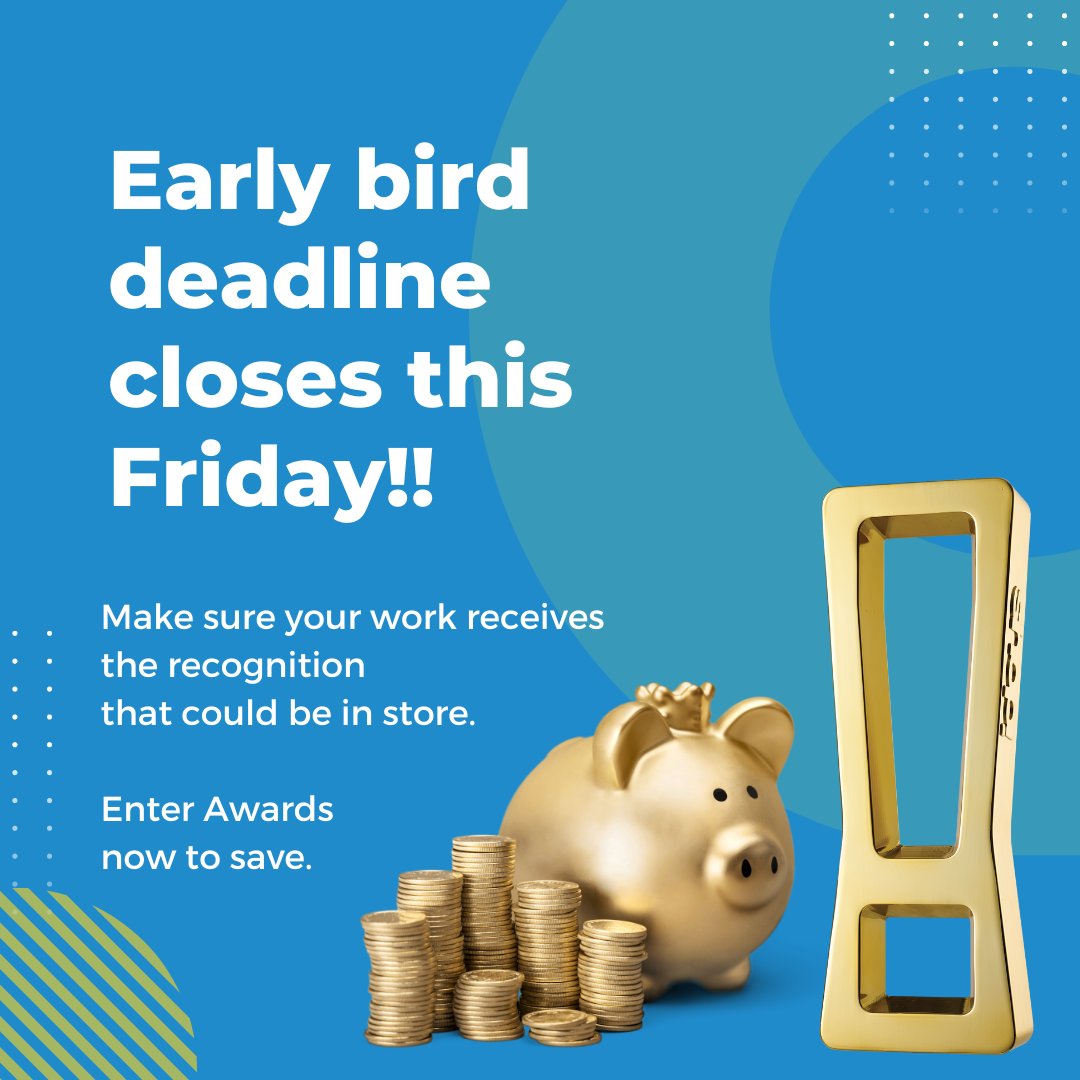 Early bird deadline closes this Friday!!

Save if you enter before 31st December 2022.

Make sure your work receives the recognition that could be in store. Find out all you need to know about the awards on our website: link in bio

#awards #shopanzawards #savings #earlybird