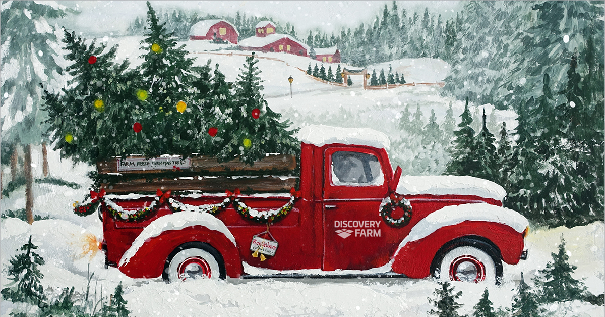Season's greetings from all of us at Discovery Farm! Wishing you a wonderful holiday season and a prosperous new year.