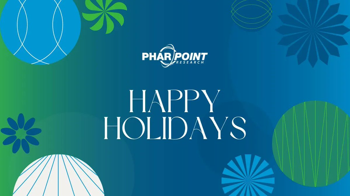 PharPoint offices will be closed from December 26th- January 2nd. 

See you in 2023!