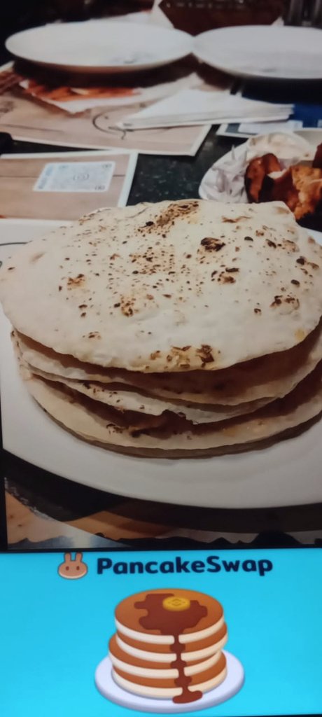 Spartan8754's tweet photo. #PCSWish 
 If i get  100$ i wish to make 100 pancakes by myself for my family &amp; friends 💯
@Gh05t459 
@VrVaishnav 
@raditz_xp 
I wish you happy New year @PancakeSwap 🥳🥳 https://t.co/kl6MTlcphS