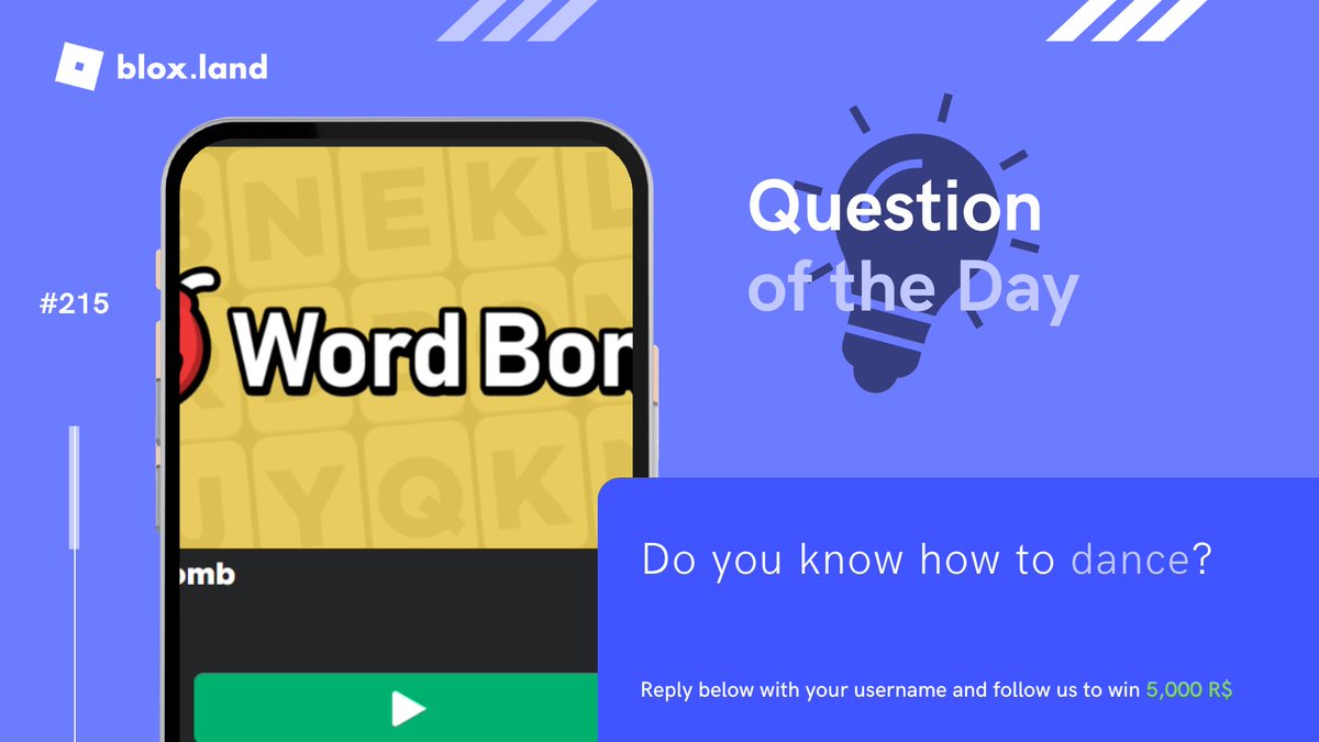 BLOX.LAND on X: ❓ Question of the day ❓ #qotd Where would you like to  retire and why? 🏠 Reply below with your username and follow us for a  chance to win