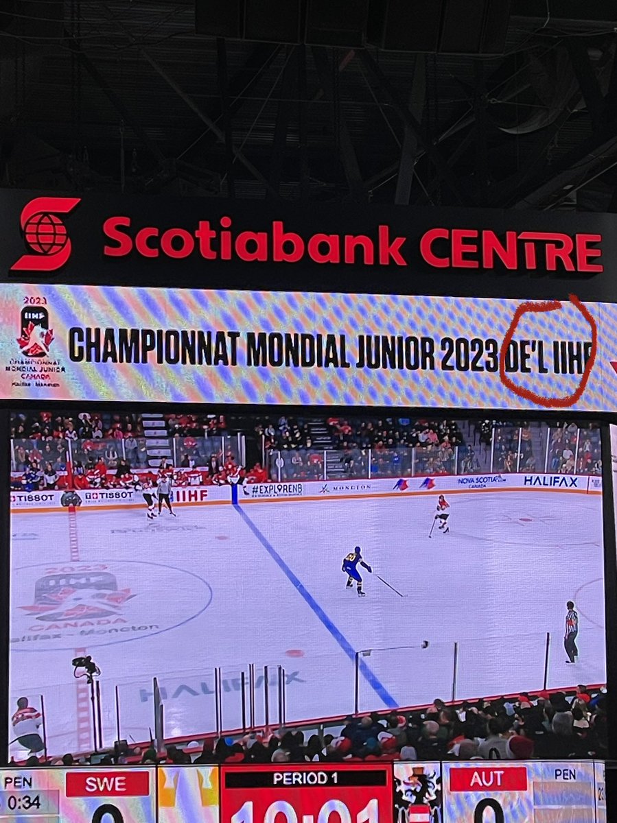 TDrezz's tweet photo. @IIHFHockey Find the grammar error! https://t.co/aZ3rsGn4qz