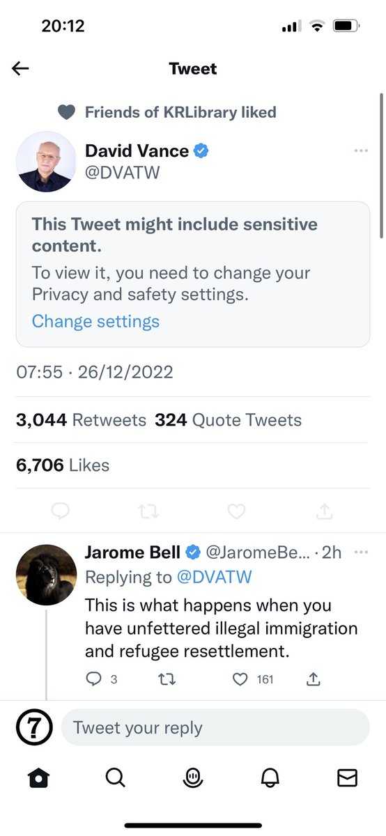 Hey <a href="/KensalRLibrary/">Friends of KRLibrary</a> - I don’t think following and liking this man’s tweets is a very good look for you. Whoever runs your social media account might need resting….