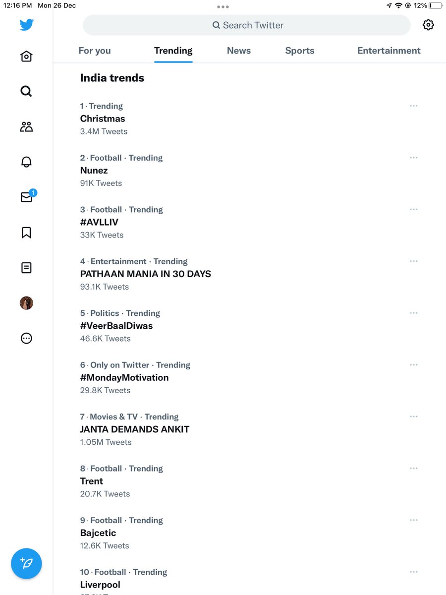 Still trending at #7

JANTA DEMANDS ANKIT 🥺🥺🥺