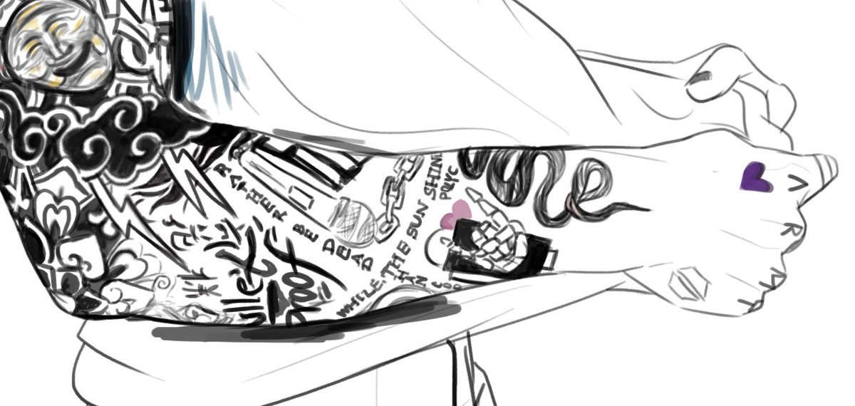 some detail shots because i slaved on that sleeve 🥹