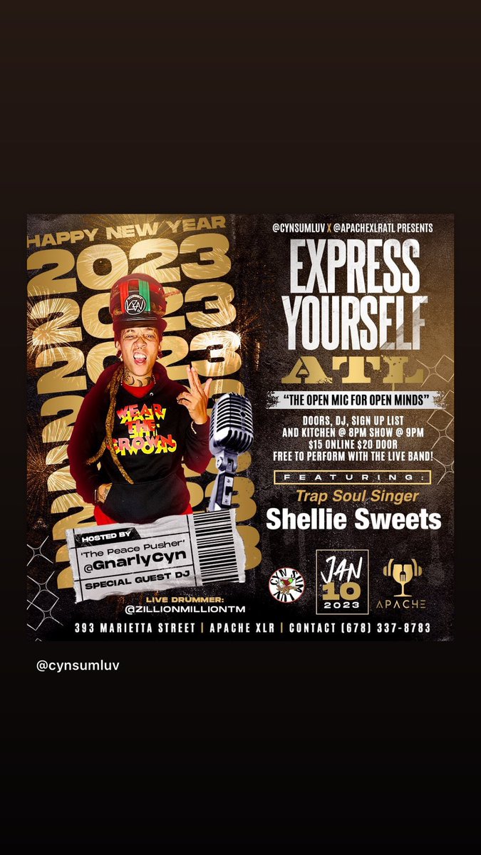 ShellieSweets's tweet image. Me and @iNDEEDFACE featuring at the top of the year #ApacheCafe … y’all go learn the words to #LetMeIn or #Telepathy Shelliesweets.instabio.cc ❤️💪🏾 … @cynsumluv 🙏🏾🍭📍