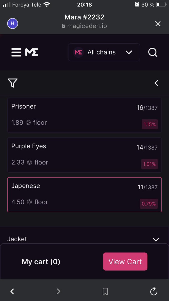daoJapaneseMara's tweet photo. 👀 did u heard about join Japanese subDAO almost for free ? 
Less than 7SOL is an steal , 4 NFTs under 7SOL and only 11 of 1387 listed. 
👺👺👺👺
🤝 https://t.co/TvuUduYUq0