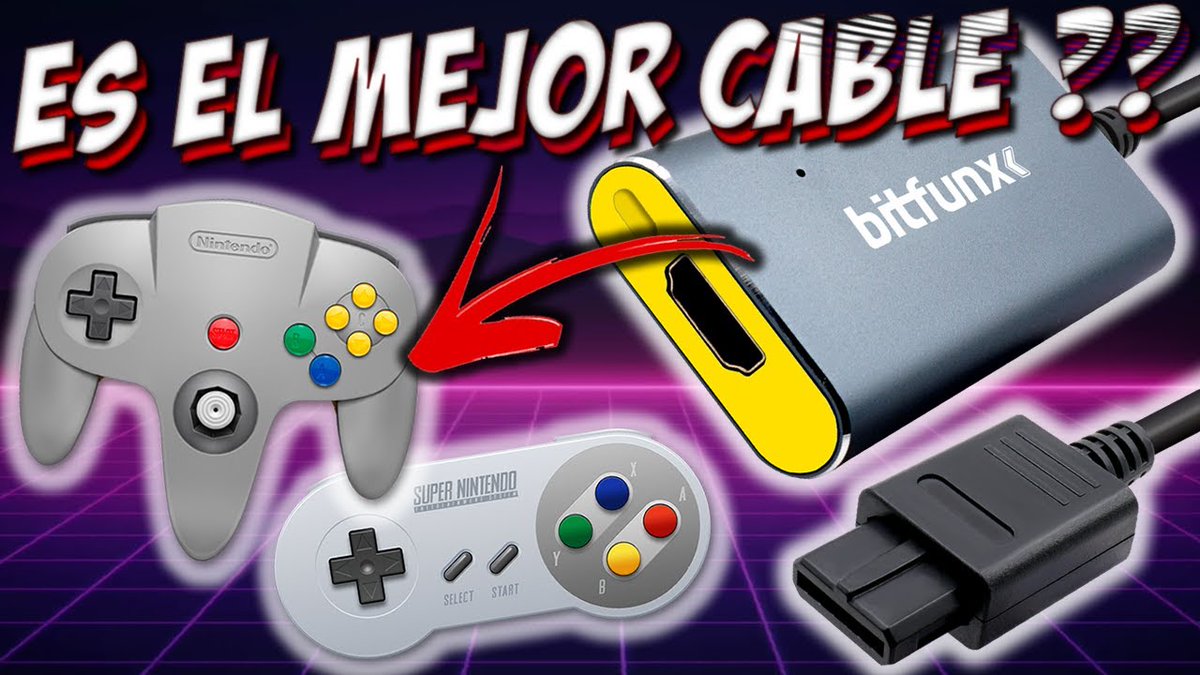 LaNaveRETRO's tweet photo. 🎁 [Cupónes descuento]‼️
↪️ LANAVEN642X (- 3,00$)

🔎 La mejor Imagen para tu NINTENDO 64 y SNES ?? 
Señal S-VIDEO a HDMI con éste 2X LineDoubler de #BitFunx - Review

➡️ Imagen en tu TV Moderna como en un CRT
➡️ Sirve para N64, SNES Y GameCube!

👉 https://t.co/ays2gC21eI https://t.co/MiRaPHPyJV