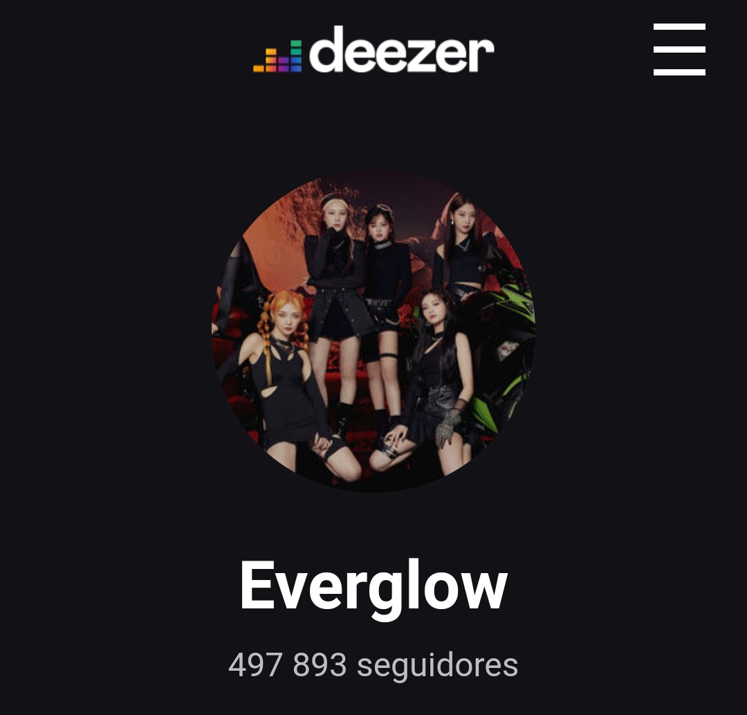 ForeverOnCharts's tweet photo. Most followed 4th generation K-Pop girl group on Deezer : 

#1. ITZY— 656K 
#2. @EVERGLOW— 497K ✨
#3. (G)-IDLE — 409K
#4. aespa — 175K
#5. LOONA — 170K 

#EVERGLOW #에버글로우 https://t.co/gW3k4jXtGL