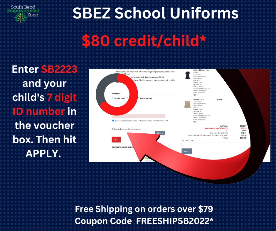sbezone's tweet photo. School uniforms roll out on January 9th. Place your orders today. Visit https://t.co/9hqXvFTL40 to get started. https://t.co/DH5awXy5qe