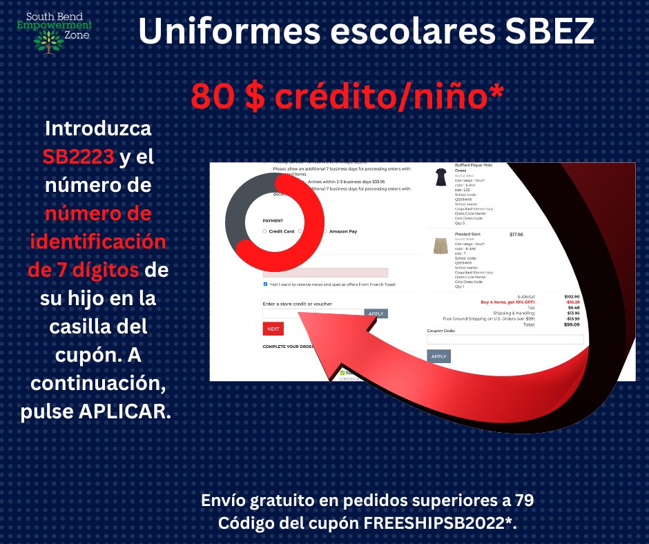 sbezone's tweet photo. School uniforms roll out on January 9th. Place your orders today. Visit https://t.co/9hqXvFTL40 to get started. https://t.co/DH5awXy5qe